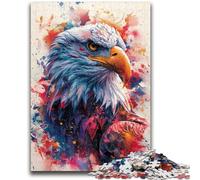 1000 Piece Jigsaw Puzzle for Adults Teens Beautiful Eagle Help The Brain Exercise Addictive Toys to Cultivate Patience Parent-child Interaction 50x75cm