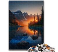 1000 Piece Jigsaw Puzzle for Adults Teens Beautiful Mountains And Lakes for And 14 Years And over Impossible Game Christmas Birthday Gift 50x75cm
