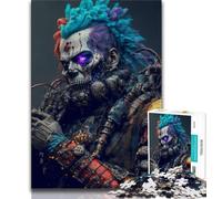 1000 Piece Jigsaw Puzzle for Adults Teens Brutal Warrior 1000 Piece Jigsaw,is Ideal As Gifts for The Whole Family Suitable for And 14 (size 75x50cm)