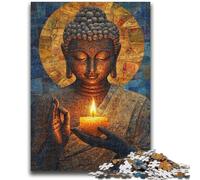 1000 Piece Jigsaw Puzzle for Adults Teens Buddha Art Teenager Jigsaw,Educational Games Home Decoration Birthday Present, Gifts, Wall Art (50x75cm)