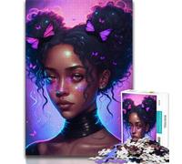 1000 Piece Jigsaw Puzzle for Adults Teens Charming Girl Adult Jigsaw,Artistic Wall Decor & Birthday Gift Idea for Friends, Home Office (size 75x50cm)
