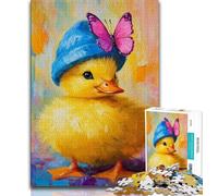 1000 Piece Jigsaw Puzzle for Adults Teens Chicken Baby 1000 Pieces for Adults,Secret Santa Gifts for Age 14 Years Up (size 38x26cm)