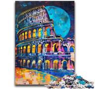 1000 Piece Jigsaw Puzzle for Adults Teens Colosseum Educational Family Game Is Ideal As Gifts for The Whole Family for 14+ 26x38cm