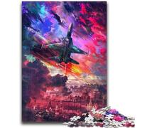 1000 Piece Jigsaw Puzzle for Adults Teens Colourful Fighter 1000 Piece Jigsaw,Stress Reliever Difficult Challenge Secret Santa Gifts (38x26cm)