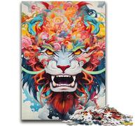 1000 Piece Jigsaw Puzzle for Adults Teens Colourful Flying Dragon Challenging To Complete But Fun And Humorous Unique Birthday And Gifts 26x38cm