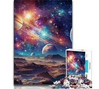 1000 Piece Jigsaw Puzzle for Adults Teens Colourful Universe,Help The Brain Exercise Addictive Toys to Cultivate Patience Wall Decoration (75x50cm)