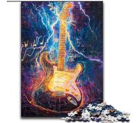 1000 Piece Jigsaw Puzzle for Adults Teens Cosmic Guitar, Learning Educational Is Ideal As A Gift for The Whole Family (Size 26x38cm)