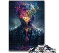 1000 Piece Jigsaw Puzzle for Adults Teens Cosmic Hourglass 1000 Piece Jigsaw,Stress Reliever Difficult Challenge Secret Santa Gifts (38x26cm)