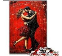 1000 Piece Jigsaw Puzzle for Adults Teens Dancing Couple, Educational Toys Is Ideal As A Gift for The Whole Family (Size 50x75cm)