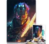 1000 Piece Jigsaw Puzzle for Adults Teens DEVIL MASK 1000 Piece Puzzle,Quiz Game Wall Decoration Unique Birthday And Xmas Gifts 38x26cm