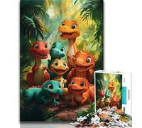 1000 Piece Jigsaw Puzzle for Adults Teens Dinosaur Adult Jigsaw,Artistic Wall Decor & Birthday Gift Idea for Friends, Home Office (size 38x26cm)