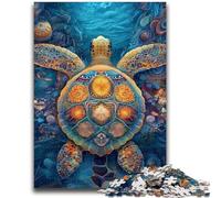 1000 Piece Jigsaw Puzzle for Adults Teens Dolphin Couple Adult Puzzles,Birthday Present, Gifts, Wall Art for Age 14 Years Up (75x50cm)