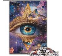 1000 Piece Jigsaw Puzzle for Adults Teens Dream Eye, Educational Toys Is Ideal As A Gift for The Whole Family (Size 26x38cm)