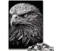 1000 Piece Jigsaw Puzzle for Adults Teens Eagle Drawn for And 14 Years And over Impossible Game Christmas Birthday Gift 50x75cm