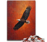 1000 Piece Jigsaw Puzzle for Adults Teens Eagle Flower Oil Painting Adult Puzzles,Challenging Game Gifts for Is Ideal As A Gift for The Whole Family (75x50cm)