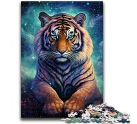 1000 Piece Jigsaw Puzzle for Adults Teens Fantasy Animal Tiger Adult Jigsaw,for Educational Game Challenge Toy Birthday Present, Gifts, Wall Art (75x50cm)