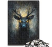 1000 Piece Jigsaw Puzzle for Adults Teens Fantasy Deer Adult Puzzles,Birthday Present, Gifts, Wall Art for Age 14 Years Up (75x50cm)