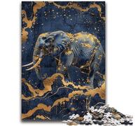 1000 Piece Jigsaw Puzzle for Adults Teens Fantasy Elephant Teenager Jigsaw,Educational Games Home Decoration Birthday Present, Gifts, Wall Art (26x38cm)