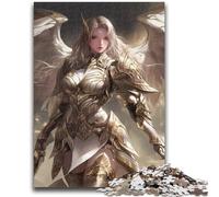 1000 Piece Jigsaw Puzzle for Adults Teens Fantasy Female Warrior 1000 Pieces for Adults,Challenging Game Gifts for Is Ideal As A Gift for The Whole Family (50x75cm)