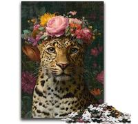 1000 Piece Jigsaw Puzzle for Adults Teens Fantasy Leopard 1000 Piece Puzzle,Classic Educational Games Beautiful Decoration (50x75cm)