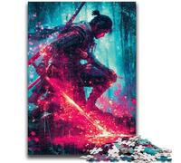 1000 Piece Jigsaw Puzzle for Adults Teens Fantasy Ninja Warrior 1000 Piece Jigsaw,Learning Educational Toys Family Games Unique Birthday And Gifts (38x26cm)