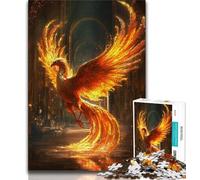 1000 Piece Jigsaw Puzzle for Adults Teens Fantasy Phoenix 1000 Pieces for Adults,learning Educational Is Ideal As A Gift for The Whole Family 75x50cm