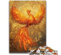 1000 Piece Jigsaw Puzzle for Adults Teens Fantasy Phoenix Challenging To Complete But Fun And Humorous Unique Birthday And Gifts 26x38cm