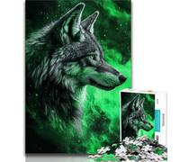 1000 Piece Jigsaw Puzzle for Adults Teens Fantasy Wolf 1000 Piece Jigsaw,Learning Educational Toys Family Games Unique Birthday And Gifts 38x26cm