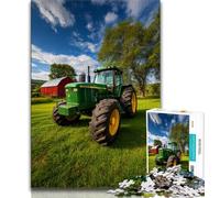 1000 Piece Jigsaw Puzzle for Adults Teens Farm Implement Tractor,Educational Games Home Decoration Birthday Present,Gifts,Wall Art (75x50cm)