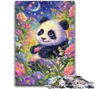 1000 Piece Jigsaw Puzzle for Adults Teens Flower Panda Help The Brain Exercise Addictive Toys to Cultivate Patience Parent-child Interaction 50x75cm