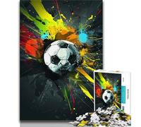 1000 Piece Jigsaw Puzzle for Adults Teens Football 1000 Pieces for Adults,learning Educational Is Ideal As A Gift for The Whole Family 26x38cm