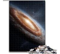 1000 Piece Jigsaw Puzzle for Adults Teens Galactic Black Hole, Family Game Stress Reliever Difficult Challenge Enhance Love between Couples (Size 26x38cm)
