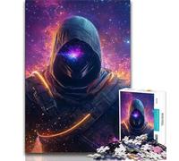 1000 Piece Jigsaw Puzzle for Adults Teens Galaxy Space Warrior,Educational Games Home Decoration Birthday Present,Gifts,Wall Art (75x50cm)