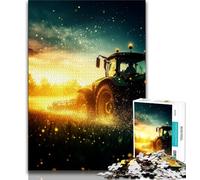1000 Piece Jigsaw Puzzle for Adults Teens Galaxy Tractor,Help The Brain Exercise Addictive Toys to Cultivate Patience Perfect Decoration (38x26cm)
