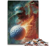 1000 Piece Jigsaw Puzzle for Adults Teens Golf Sports for And 14 Years And over Impossible Game Christmas Birthday Gift 50x75cm