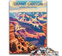 1000 Piece Jigsaw Puzzle for Adults Teens Grand Canyon National Park Vibrant And Unique Design Relaxing & Challenging Puzzle Experience (size 38x26cm)