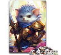 1000 Piece Jigsaw Puzzle for Adults Teens Hedgehog Warrior 1000 Piece Puzzle,Quiz Game Wall Decoration Unique Birthday And Xmas Gifts (50x75cm)