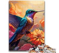 1000 Piece Jigsaw Puzzle for Adults Teens Hummingbird Art 1000 Piece Puzzle,Quiz Game Wall Decoration Unique Birthday And Xmas Gifts (50x75cm)
