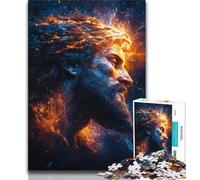 1000 Piece Jigsaw Puzzle for Adults Teens Jesus,Educational Games Home Decoration for Is Ideal As A Gift for The Whole Family 50x75cm