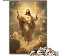 1000 Piece Jigsaw Puzzle for Adults Teens Jesus Learning Educational Toys Family Games Birthday Present, Gifts (size 26x38cm)
