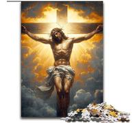 1000 Piece Jigsaw Puzzle for Adults Teens Jesus Learning Educational Toys Family Games Birthday Present, Gifts (size 26x38cm)