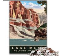1000 Piece Jigsaw Puzzle for Adults Teens Lake Mead,Educational Games Home Decoration for Is Ideal As A Gift for The Whole Family 50x75cm