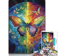 1000 Piece Jigsaw Puzzle for Adults Teens Magic Butterfly 1000 Pieces for Adults,Secret Santa Gifts for Age 14 Years Up (size 75x50cm)