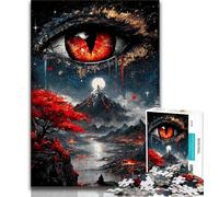 1000 Piece Jigsaw Puzzle for Adults Teens Magic Eye 1000 Piece Puzzle,is Ideal As Gifts for The Whole Family for Age 14 (size 75x50cm)