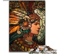 1000 Piece Jigsaw Puzzle for Adults Teens Mayan Priestess, Educational Toys Is Ideal As A Gift for The Whole Family (Size 26x38cm)