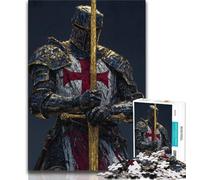 1000 Piece Jigsaw Puzzle for Adults Teens Medieval Knight Paintings,Educational Games Home Decoration for Is Ideal As A Gift for The Whole Family 38x52cm