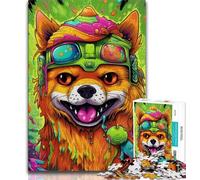 1000 Piece Jigsaw Puzzle for Adults Teens Mutant Corgi 1000 Pieces for Adults,Birthday Present, Gifts, Wall Art for Ages 14+ (size 38x26cm)