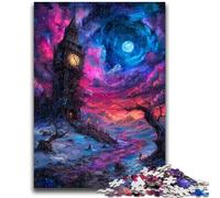 1000 Piece Jigsaw Puzzle for Adults Teens Mysterious Big Ben Challenging To Complete But Fun And Humorous Birthday Present, Gifts, Wall Art 50x75cm