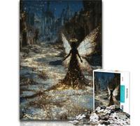 1000 Piece Jigsaw Puzzle for Adults Teens Mysterious Elf Girl 1000 Pieces for Adults,learning Educational Is Ideal As A Gift for The Whole Family 26x38cm
