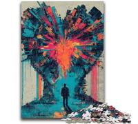 1000 Piece Jigsaw Puzzle for Adults Teens Mysterious Sculpture Art Challenging To Complete But Fun And Humorous Birthday Present, Gifts, Wall Art 26x38cm